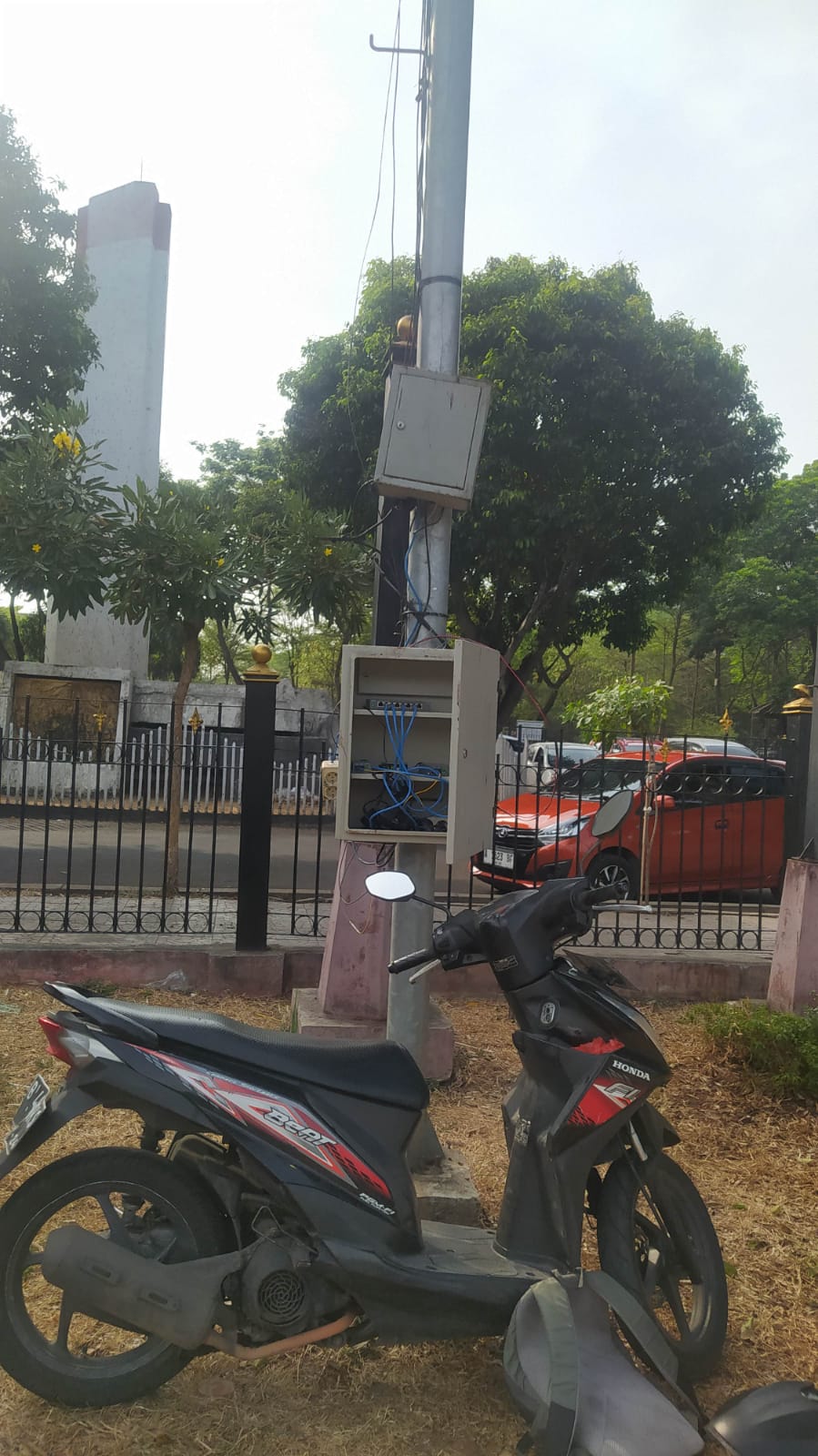 Perbaikan CCTV Alun2.