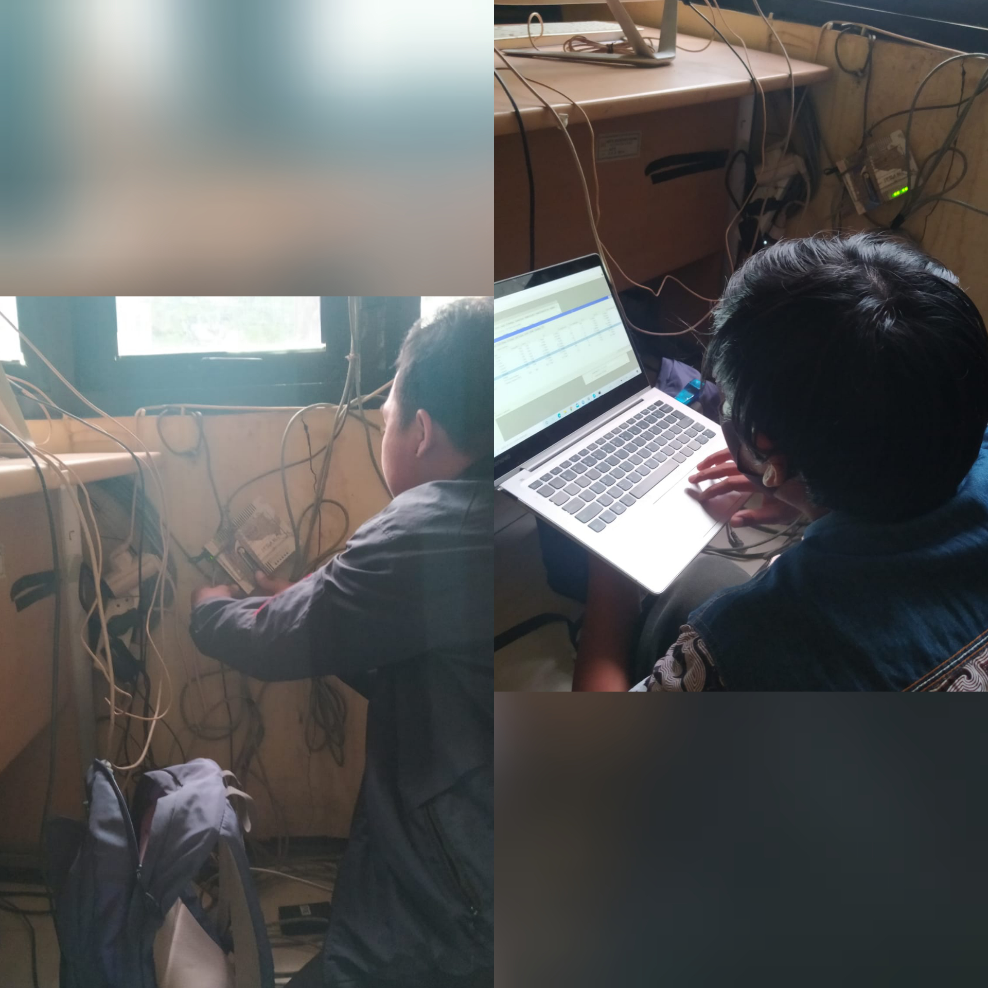 Maintenance CCTV di kec. Serang.